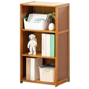 Boekenkast Boekenplank Boekenkasten Bamboe Boekenplank Grote Open Opbergboekenplank Moderne Boekenkast Voor Thuiskantoor Decor Displayrek Boekenrek Boekenplanken (Color : A, Size : 40 * 30 * 78cm)