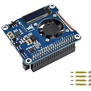 Power over Ethernet HAT (B) voor Raspberry Pi 3B+/4B,802.3af Compliant Power Over Ethernet Accessory Power Sourcing Equipments Nodig