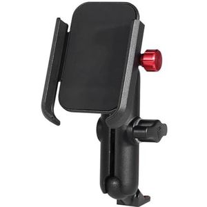 Gsm Houder Motorfiets Voor 4-6,5 Inch Motorfiets Achteruitkijkspiegel Oplaadbare Mobiele Telefoonhouder Stand Telefoonstuur Fietshouder Ondersteuning Motorbike Phone Mount (Maat : A)