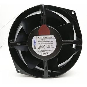 W2S130-AA03-01 230V all-metal high temperature resistant industrial axial flow cooling fan