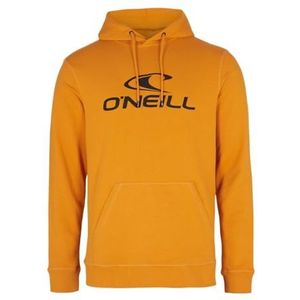 O'Neill Oranje hoodie voor heren, logo hoodie, Oranje, L/Tall