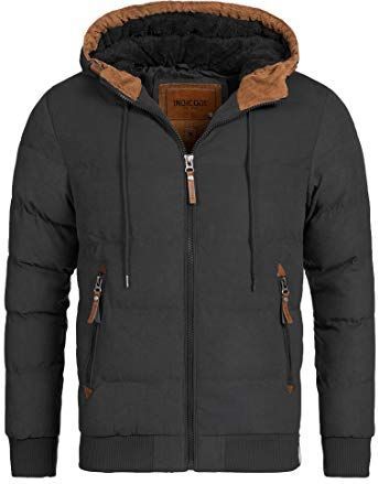 Indicode - Adeline Winter Jacket - Winterjas - Zwart - Gevoerde Capuchon