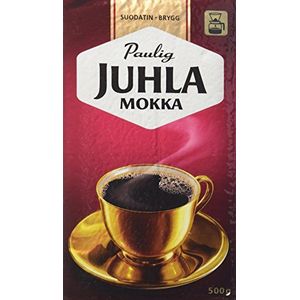 Paulig Juhla Mokka filter ground Koffie 1 pak of 500g
