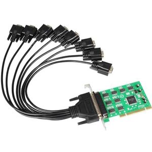 1set Stabiele en RS232 Kaart PCI aan 8Port RS232Serial Card voor Diverse Toepassingen Efficiënte Apparaten