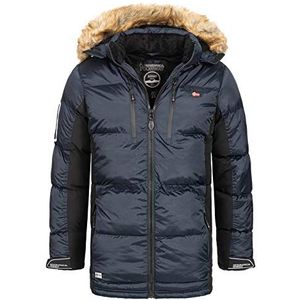 Geographical Norway H-261 Winterjas voor heren, parka, wandeljas, capuchon