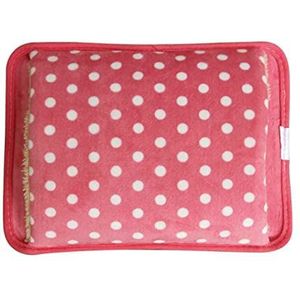 DieffematicRSD Warmwaterkruik Warmwaterzak Elektrische Winter Handwarmer Warmwaterkruik Hand Po Geplaatst Opladen Elektrische Warmwaterzak Plug Handwarmer (Color : Dot grapefruit red)