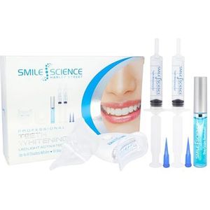 Smile Science Harley Street Ik Professionele tanden bleken Kit I Tot 8 tinten Witter I Rapid Whitening Resultaten I voor gevoelige tanden I Niet-gevoelige I Instant Active Stain Remover I Tandverzorging