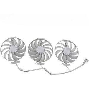 95MM CF1010U12S RTX3070 RTX3080 RTX3090 grafische ventilator voor ASUS voor ROG Strix RTX 3070 3080 Ti 3090 witte OC Edition gamingventilator(3-A-Fan)