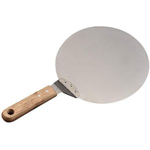 AYKANING Pizza Schil, Pizza Paddle Pizza Paddle 10 inch Rvs Kwaliteit Pizza Spatel Voor Oven Pizza Schep RVS Pizza Paddle