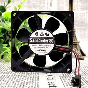 Original 9A0824S402 8025 DC24V 0.1A Double Ball Inverter Axial Cooling Fan