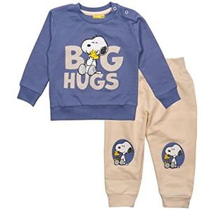 United Labels The Peanuts Baby Set Snoopy - Big Hugs - bovendeel trui met broek 2-delig paars / roze, paars/roze, 62/68 cm