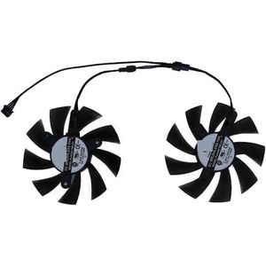 Grafische kaartventilator, grafische koeler, VGA-videokoelventilatoren, PLA09215B12H, voor EVGA voor GTX voor TITAN Z w ACX, 2 stuks