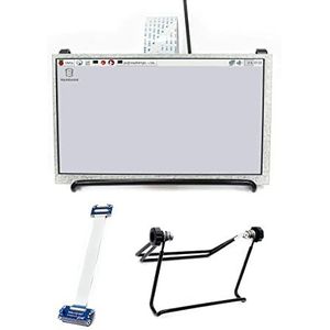 Waveshare 7 inch TFT LCD Display 1024x600 IPS Screen Monitor with DPI Interface for Raspberry Pi 3 B+/3 B/2 B/Zero/Zero W Support Raspbian, Ubuntu, OSMC