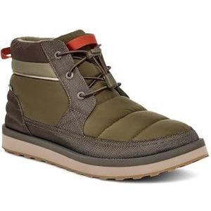 Sanuk Puffy Chiller Mid 2 Chukka Boot voor heren, Olijf, 42.5 EU