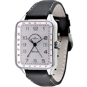Zeno-Watch herenhorloge - SQ Retro GMT (Dual Time) - 163GMT-e2