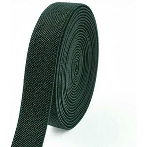 2-10 meter 20 mm naai-elastieken ondergoedband rubberen band zachte huid broek stretch lint tapes DIY kledingaccessoires-donkergroen-20 mm-2 meter