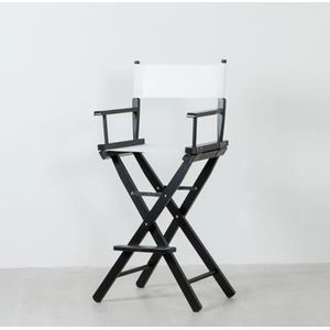 GODARM Draagbare opvouwbare directeursstoel, hoge stoel voor make-upartiesten - gemakkelijk te hanteren met verschillende behoeften, handig en comfortabel tegelijkertijd! (C)