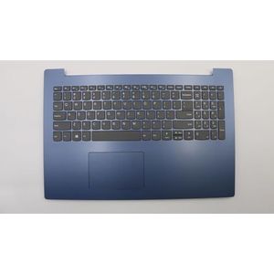 Upper case assembly with backlit keyboard for Lenovo, FRU5CB0R16728 (backlit keyboard for Lenovo laptops BLUE ENGLISH KB W/TOUCH PAD+TP FFC+KB BRACKET+SPEAKER+HDD FFC)