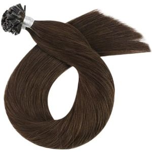 Nails Tip Hair Extensions Echt Menselijk Haar Haarmachine Remy For Vrouwen Rechte Utip Extensions Gemakkelijk Te Gebruiken(4,14inches)