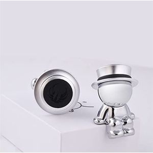 Voor Smart 453 Fortwo Forfour Auto Magnetische Telefoon Houder Creatieve Navigatie Stand Navigatie Interface Ondersteuning:(Color:Silver)