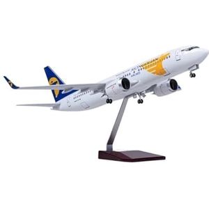 Modelvliegtuig Voor China Luchtvaartmaatschappij W Licht Wiel Diecast Plastic Vliegtuig Model Speelgoed 1/85 Schaal 47 CM Vliegtuig 737MAX B737 MAX Vliegtuigen Air Collectie weergeven(Size:No light)