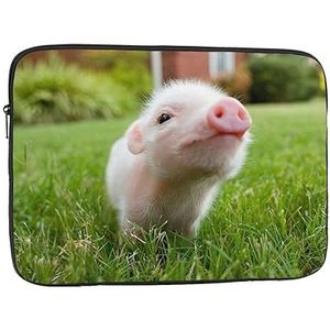 Naughty Pig Laptophoes voor Vrouwen Slanke Laptop Case Cover Schokbestendige Beschermende Laptop Case Lichtgewicht Laptop Case Laptop Cover 10 Inch