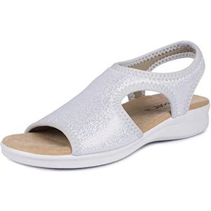 Aerosoft Damessandalen stretch 05, extra licht en elastisch (argent, 39)