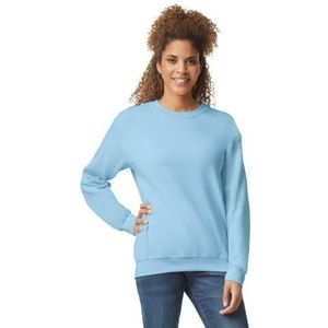 TICTEX Sweatshirt voor heren zonder capuchon, ronde hals van katoen, ideaal voor werk en sport, verkrijgbaar in de maten S tot 5XL, Lichtblauw, XL