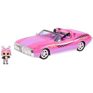 L.O.L. Surprise! City Cruiser - Roze en paarse sportauto met fantastische functies en exclusieve pop BEEPS - Geweldig voor kinderen vanaf 4 jaar
