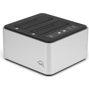 OWC U.2 Drive Dock - Dual Bay USB 3.2 (10 Gb/s) dockingstation voor 2,5"" en 3,5"" NVMe U.2 en SATA schijven