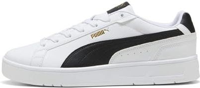 PUMA - Court Classico - Sneakers - Zwart/Wit/Goud - Synthetisch - Vetersluiting