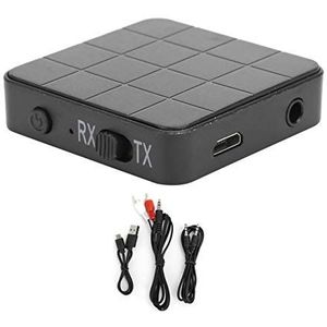 Bluetooth 5.0 audiozenderontvanger, KN321 2 in 1 tv-computeradapter, geschikt voor computer, laptop, stereo, headset, smartphone, mp3-speler.
