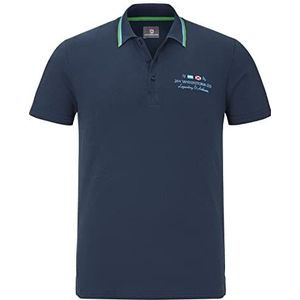 Jan Vanderstorm Heren Poloshirt Hjord Dark Blue, Xl - 56/58