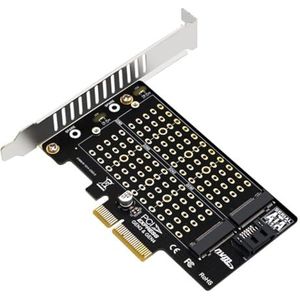 M-key M.2 NGFF SSD naar PCI-EX4 adapter of B-key M.2 NGFF SSD naar Sata adapter