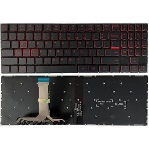 Voor Lenovo Legion Y540-15IRH Y540-17IRH Y545-PG0 Y530-15ICH Y7000P-1060 Russisch/VS/VK/Spaans/Latijns/Duits laptoptoetsenbord(US Red backlit)