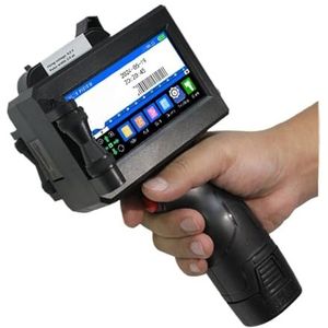 E15-1 25,4 mm draagbare handheld inkjetprinter Tekst QR-barcode Afbeelding Batchnummer Logo Vervaldatum Etikettencodeermachine Lichtgewicht en handig(With 1 ink)
