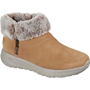 Skechers - On-The-go Joy - Enkellaarsjes - Bruin - Suede