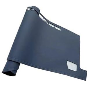Auto Dashboard-afdekmat Voor Jazz Voor Fit G3 2014-2019 GK5 2016 2017 Dashboard Mathoes Lederen Pad Zonnescherm Anti-UV Autotapijt Dashboard Light Proof Pad(All Blue RHD)