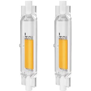 Xinwanhong R7S LED 78 mm 15W Dimbare Lamp - Vervangt 150W Halogeenlampen, 1500 lm, Warm Wit 2700K, Flikkervrij, AC 220-240V - Verpakking Van 2