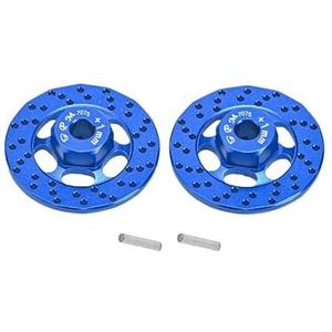 Aluminium 7075 +1mm Hex With Brake Disk For Traxxas 1:10 FORD GT 4-TEC 2.0 83056-4/4-TEC 3.0 CORVETTE STINGARY 93054-4 Upgrade Parts - Blue