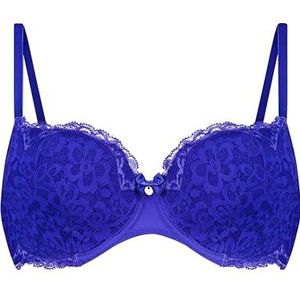 Hunkemöller Voorgevormde beugelbeha marine, clematis blue, 75D