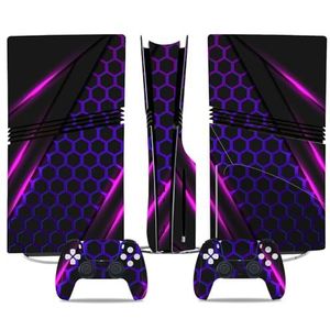 Voor PS5 PRO Skin Digital Edition Console En Controller Vinyl Cover Skins Wraps Krasbestendig, Compatibel Met Voor PS5 Digital Edition Pro 45444 Geen Schuimvorming Bubbelvrij