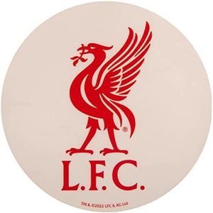 Liverpool FC - Autosticker Liverpool Vogel, wit, rood, One Size