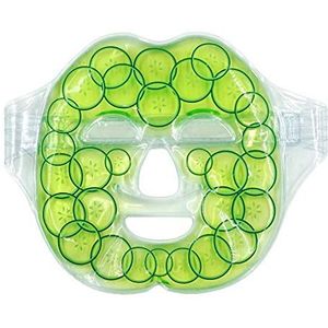 (1 st) Komkommer Ontwerp Masker Gel Warmte Ijs Koud Pack Zakken, Herbruikbare Vriesbare Magnetron Warmte Volledige Gezicht Oogmasker Gel Pack