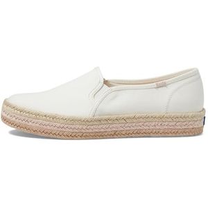 Keds Womens Triple Decker Suede, Witte Multi Jute Foxing, 41 EU