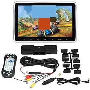 Draagbare dvd-speler voor videospelers op hoofdsteunen in auto's 10.1 Inch Auto DVD Video Player Hoofdsteun Monitor MP5 Play Video Monitor USB/SD/HDMI/IR/FM Touch Button Game Afstandsbediening Stereo