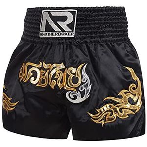 Roadoor Cross Training Boxing Shorts, hoge elasticiteit, ademende wrijvingsreductie, gym boksen kickboksen shorts voor mannen en vrouwen