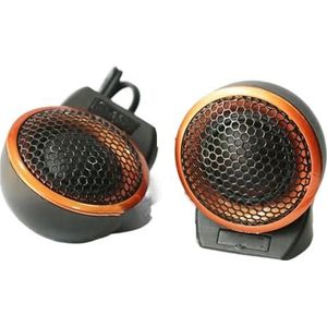 Tweeter auto Tweeters voor auto 2 inch autoluidspreker dome-tweeter met condensatorbasisbeugel voertuig automuziek stereo gemodificeerd luid