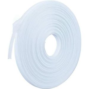 5m Bruidsjurk BH Bot Vormende Accessoires Webbing DIY Naaiwerk Handwerk Kleding Ondergoed Korsetten Materiaal-Wit 10mm