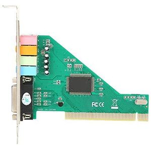 Draagbare PCI Geluidskaart Kanaal 4.1 voor Computer Desktop Interne Audio Karte Stereo Surround CMI8738 voor Windows 98/voor Windows2000/XP/NT
